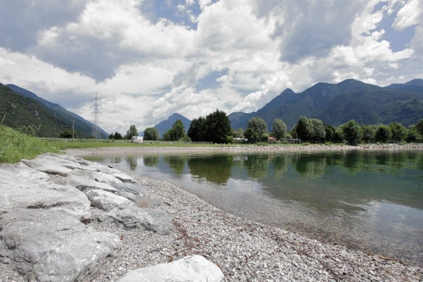 riqualificazione argini lago